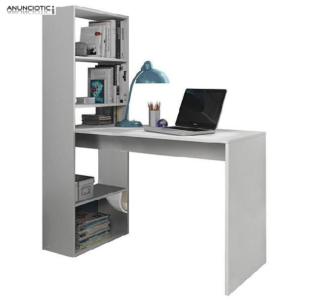 Mesa de despacho 120cm + estantería