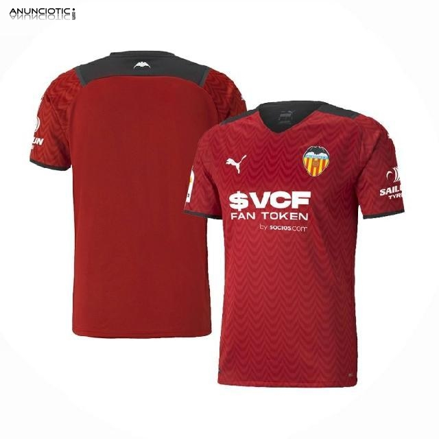 camiseta Valencia replica 2021-2022 