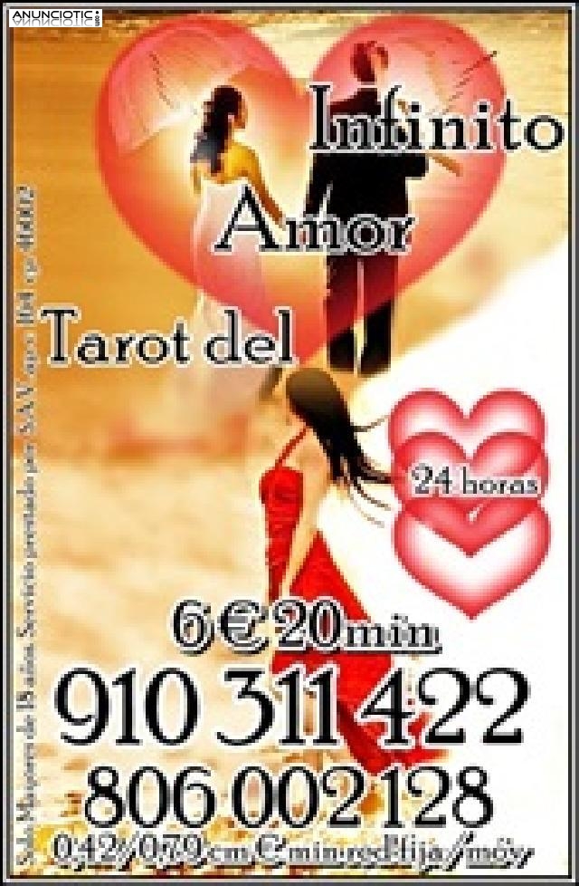 VIDENCIA Y TAROT DEL AMOR  Promoción Visa 4 15min. 910311422 