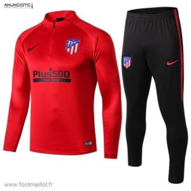 Venta Replicas Camiseta Futbol Atletico de Madrid Barata 2019-2020