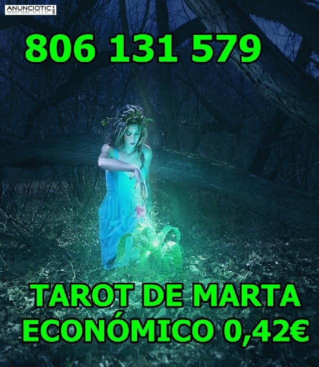 Tarot barato y Videncia Marta. 806 131 579. 0,42..