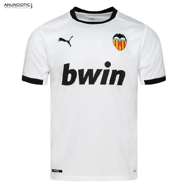 camisetas futbol Valencia baratas  2020/2021