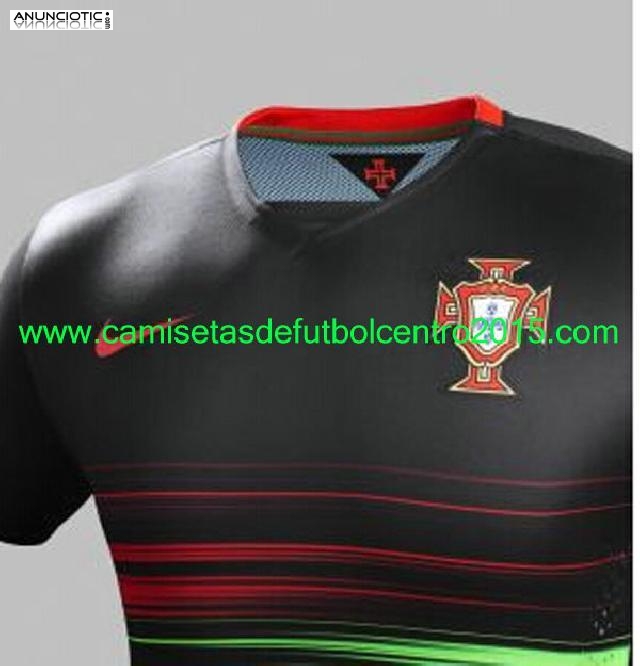 Camiseta Portugal Segunda 2015-2016
