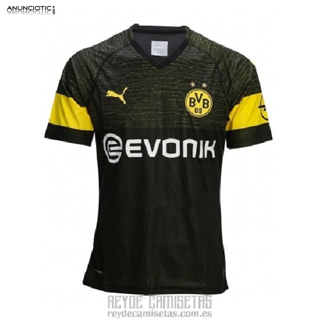  Tailandia Camiseta de Futbol Borussia Dortmund Segunda 2018-2019