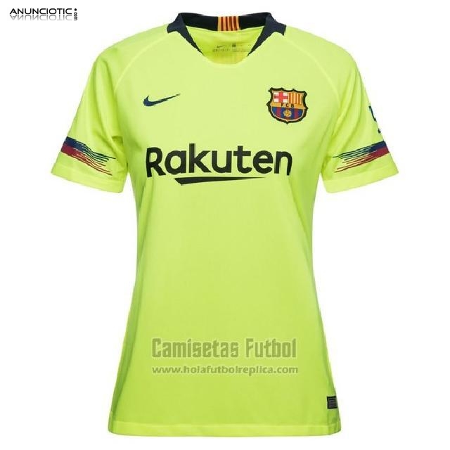 camiseta Barcelona mujer replica 18-19