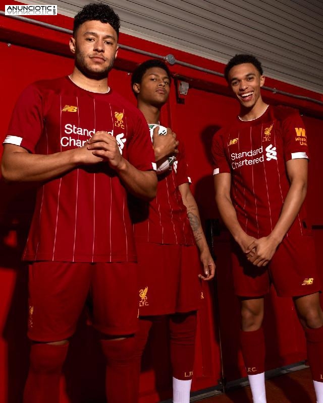 Nueva camisetas de futbol Liverpool baratas 2020