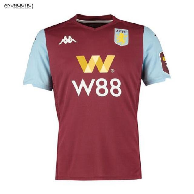 camisetas futbol Aston Villa replicas 19-20