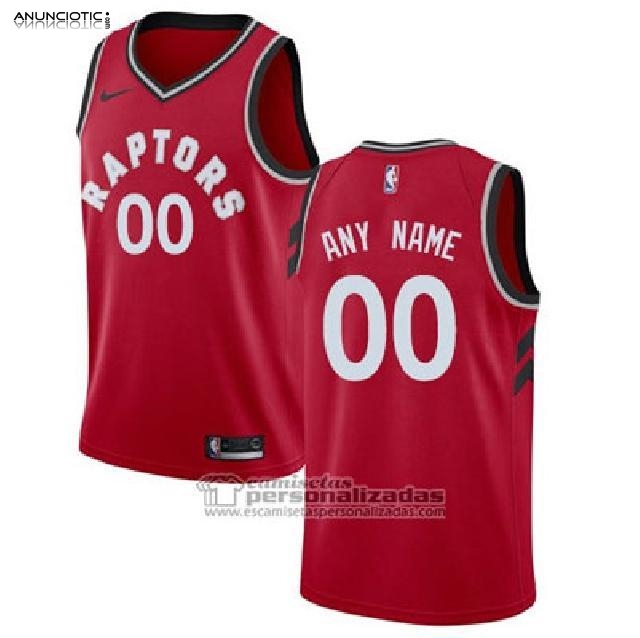 Camisetas NBA Toronto Raptors Personalizada 17-18