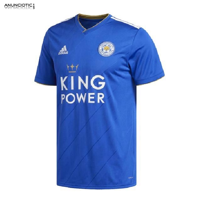 Camiseta Leicester City Primera Barata 2018-2019
