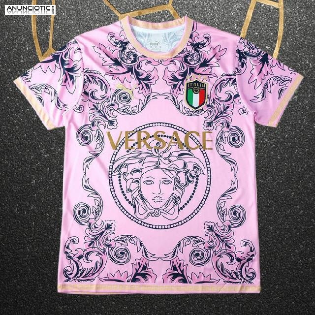 nueva coleccin de camiseta Italia Versace