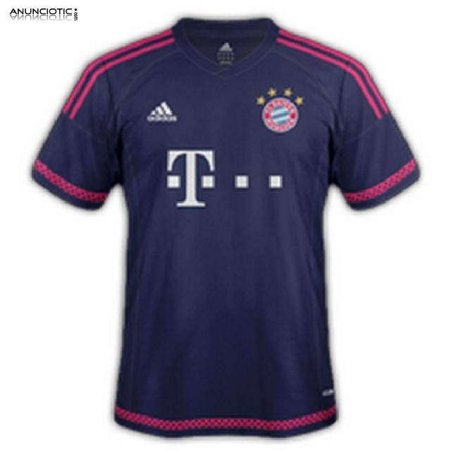 Camiseta Bayern Munich Tercera 2015 2016 baratas