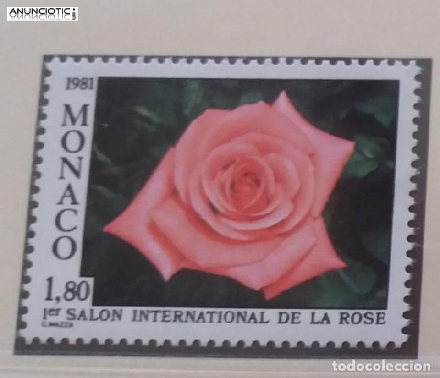 Cambio sellos de Luxemburgo, Mnaco 3x1