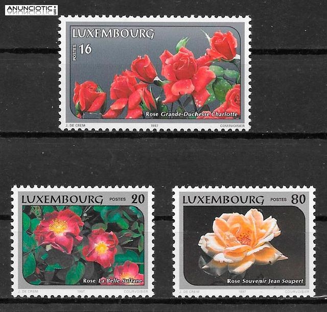 Cambio sellos de Luxemburgo, Mónaco 3x1