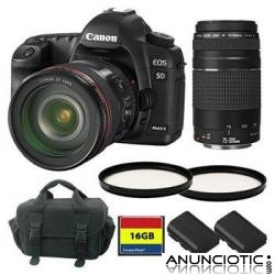  VENTA:Canon EOS 5D Mark II Camera with 24-105mm Lens & Deluxe Accessory Kit:$1,800