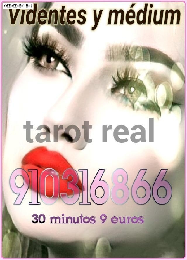 TAROT REAL 30 MINUTOS 9 EUR VIDENCIA 