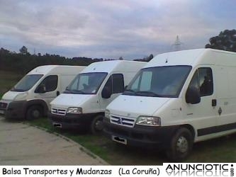 Transportes urgentes y directos en La Corua - Taxi industrial - BTM -