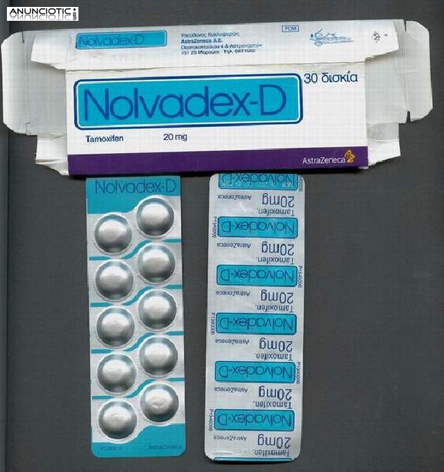 Comprar Nolvadex, Pristiq 100 mg, Hoodia 400mg, BrainPlus IQ, Rubifen etc.!