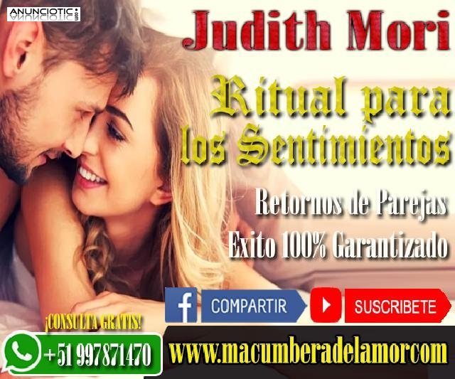 RITUAL PARA LOS SENTIMIENTOS JUDITH MORI +51997871470