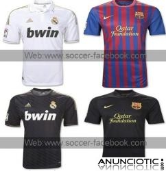 2011/2012 Camiseta del FC Barcelona, camiseta del Real Madrid, Camiseta de la selecci¨®n española
