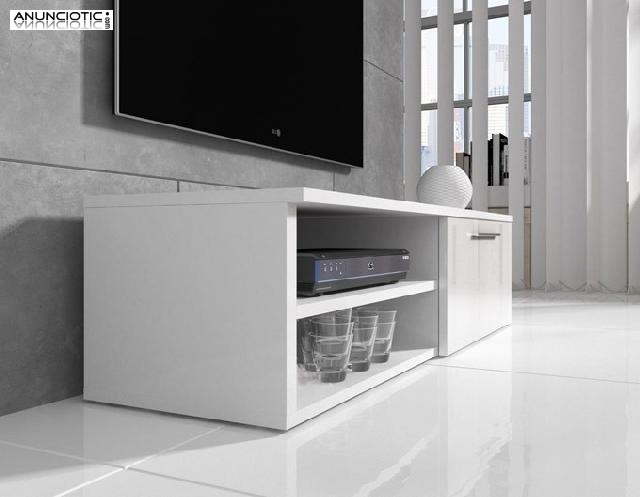 Mueble TV modelo Danao en blanco (100cm)