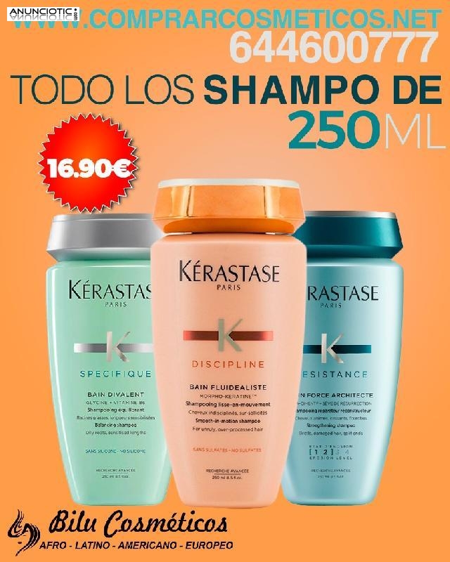 Shampoo Kerastase en 2 presentaciones 