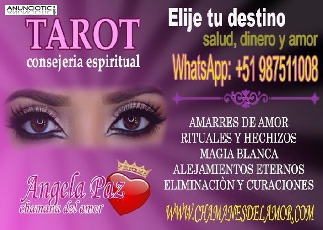 LECTURA DE TAROT Y AMARRES DE AMOR ANGELA PAZ +51987511008