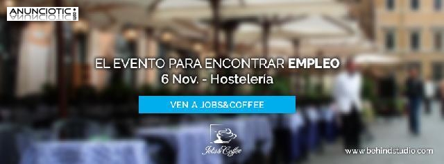 Jobs&Coffee  Empleo Hostelería