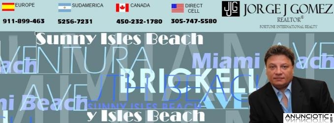Agente de bienes raices, inversiones inmobiliarias en Miami, FL USA