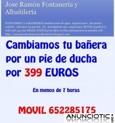 CAMBIO DE BAERA POR PIE DE DUCHA 399 EUROS Murcia