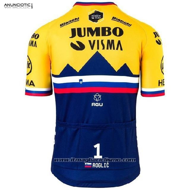 Comprar 2020 maillot ciclismo Jumbo Visma
