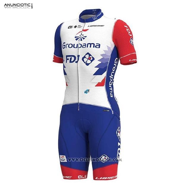 Abbigliamento da ciclismo 2022 Groupama-FDJ