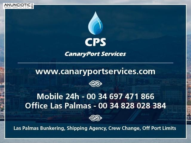 Off Port Limit Call from Las Palmas port