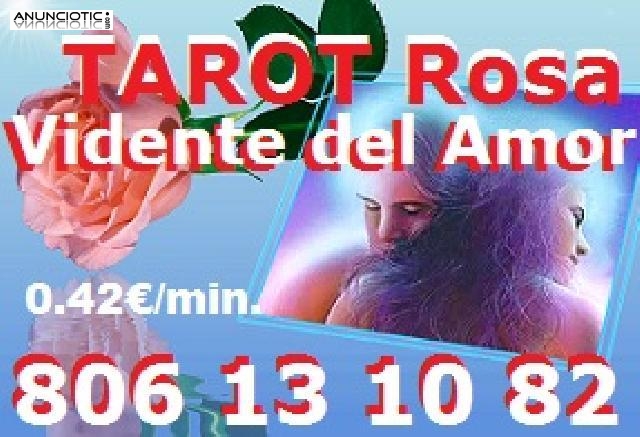 Tarot Vidente Rosa 806 13 10 82 Muy Barato 0.42/min