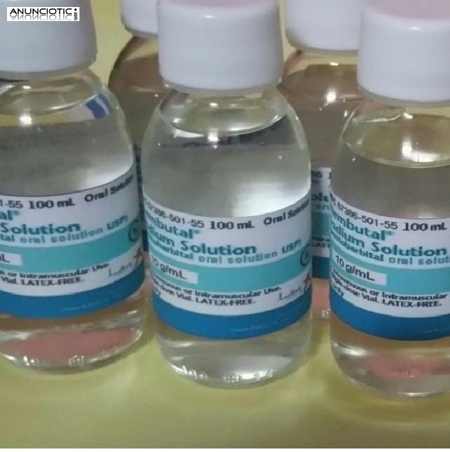 Nembutal pentobarbital sdico (solucin estril)