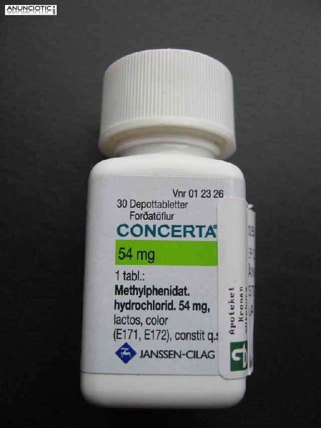 Compra Rubifen, Ritalin, Concerta, Adderall, sibutramine, Dy