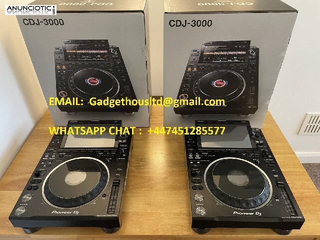 Pioneer CDJ-3000/Pioneer CDJ 2000NXS2/Pioneer DJM 900NXS2/Pioneer DJM V10