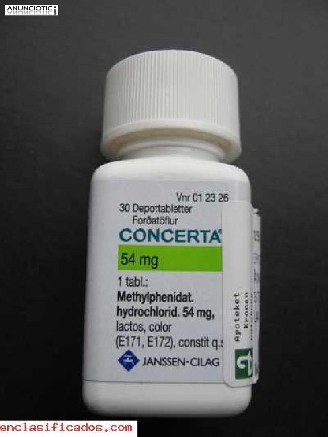 Compra Rubifen, Ritalin, Concerta, Adderall, sibutramine, Oxy