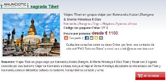 Viajes Tibet en grupo:viajar por Katmandu,Kodari,Zhangmu & Monte Himalaya 8