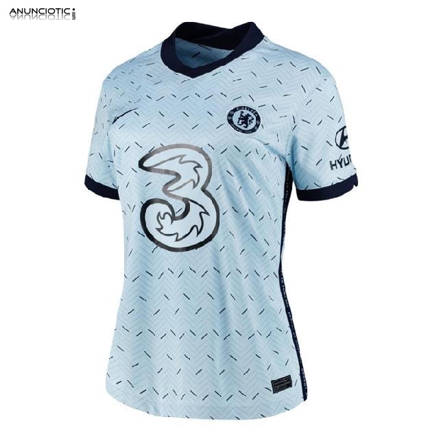 camisetas de f&uacute;tbol Chelsea baratas 2020-2021