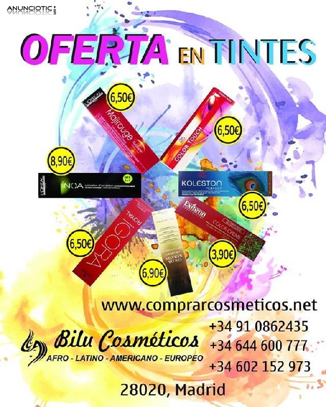 Mega Oferta en Tintes desde 3,90�
