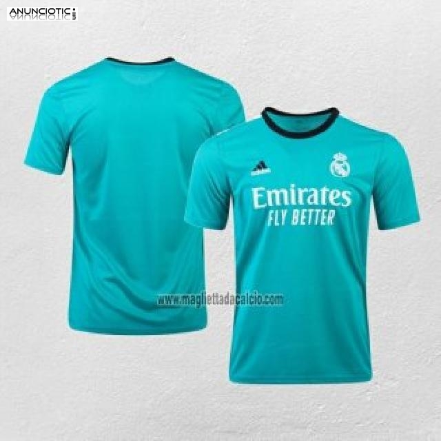 Camiseta de la 3a equipaci&oacute;n del Real Madrid 2021-2022