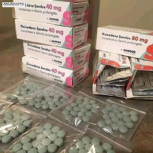 Xanax, oxicodona, morfina, vicodina y valium est&aacute;n disponible