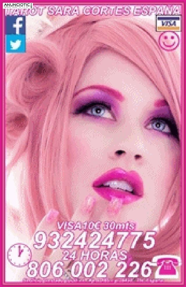 Videncia Sara Cortes Hechicera 932 424 775 desde 5� 15mts, 8� 20mts y 15� 