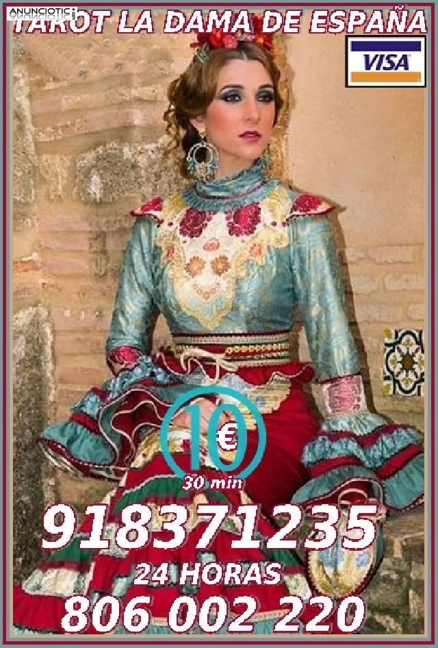 Oferta tarot LA DAMA Barato Visa  desde 8� 20 mtos 918 371 235 las 24 horas