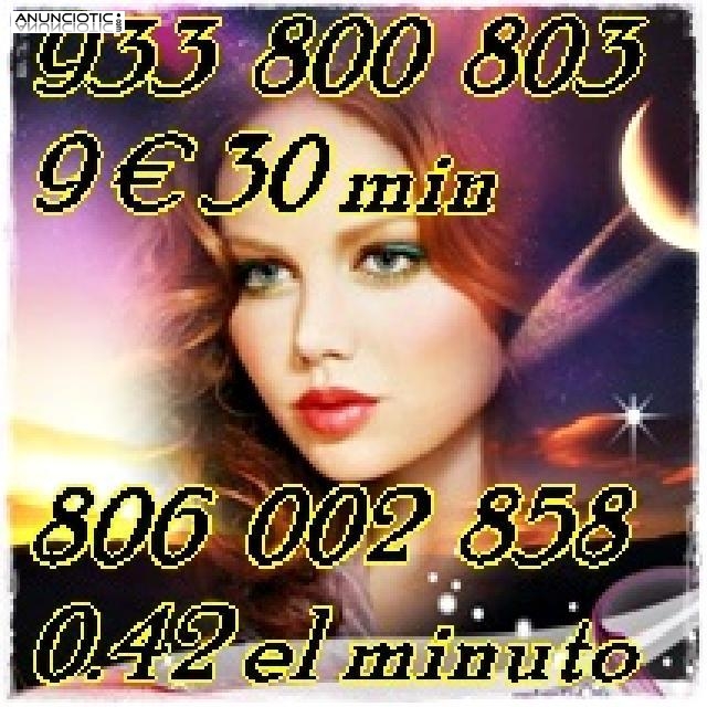 Tarot econ&oacute;mico 806 -002-858 - 0,42/0,79 cm y visa 933 800 803