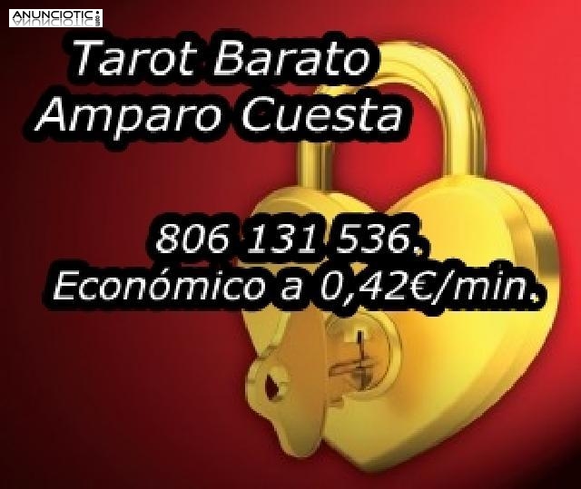 Tarot Barato fiable Amparo Cuesta. --- 806 131 536. a 0,42�/min.