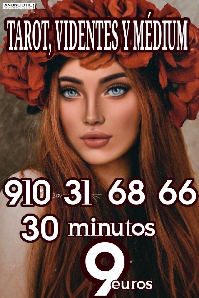 Tarot, videncia y m&eacute;dium 30 minutos 9 euros tel&eacute;fonico 