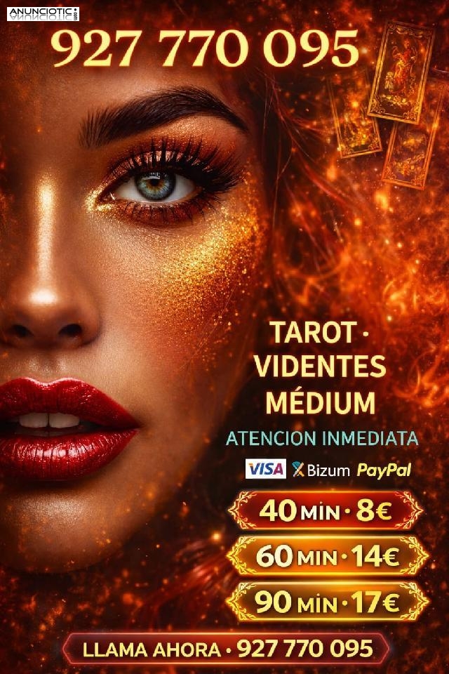 TAROT Y VIDENTES 40 MIN 8� M&Eacute;DIUM ,