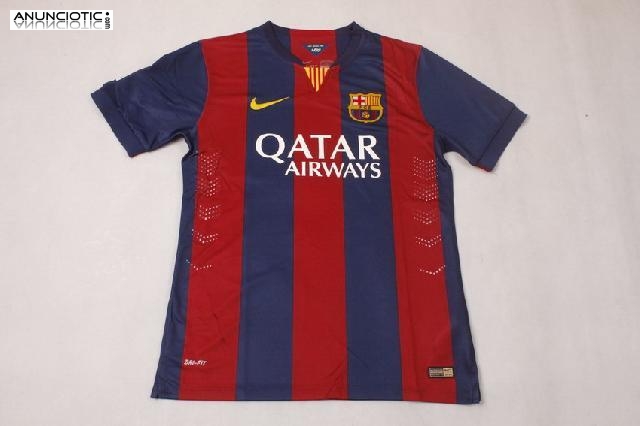 camiseta de f&uacute;tbol Tailandia barcelona 2014-15 primera