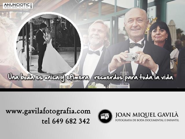 Fotograf&iacute;as de bodas espont&aacute;neas